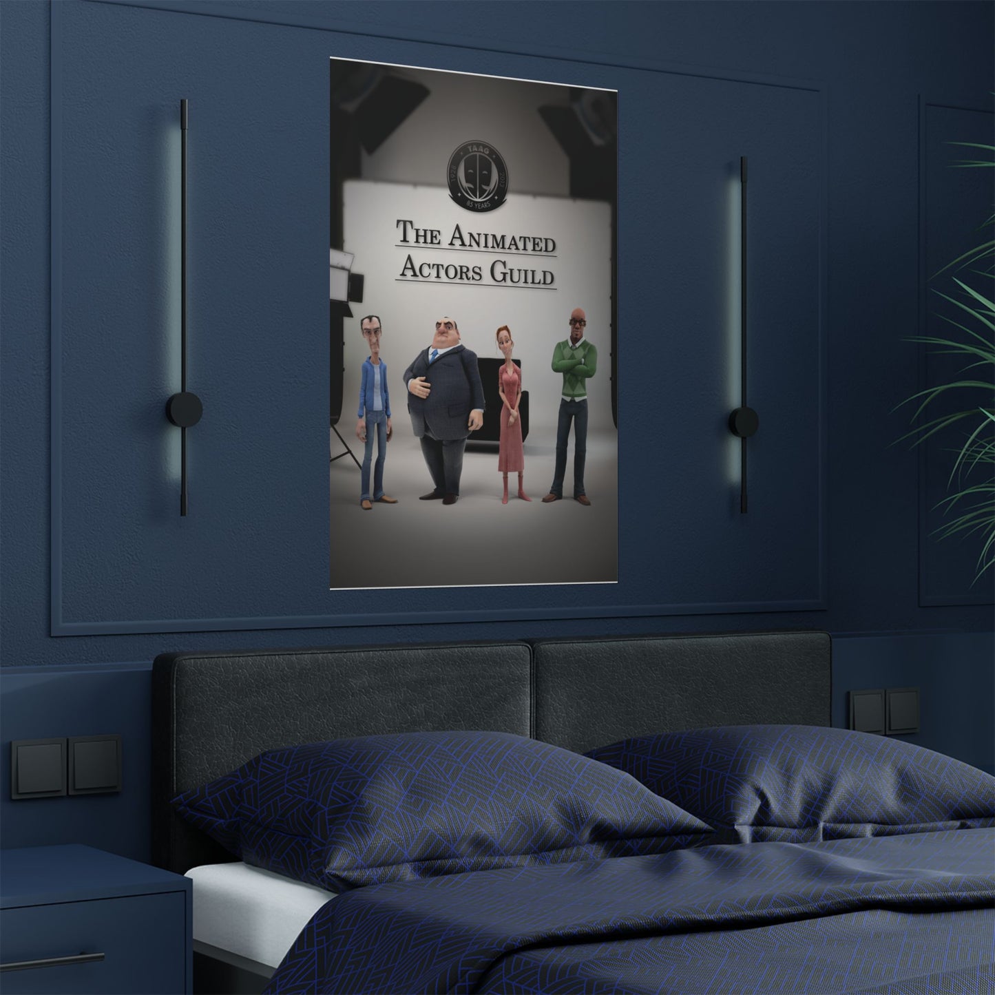 The Animated Actors Guild Poster