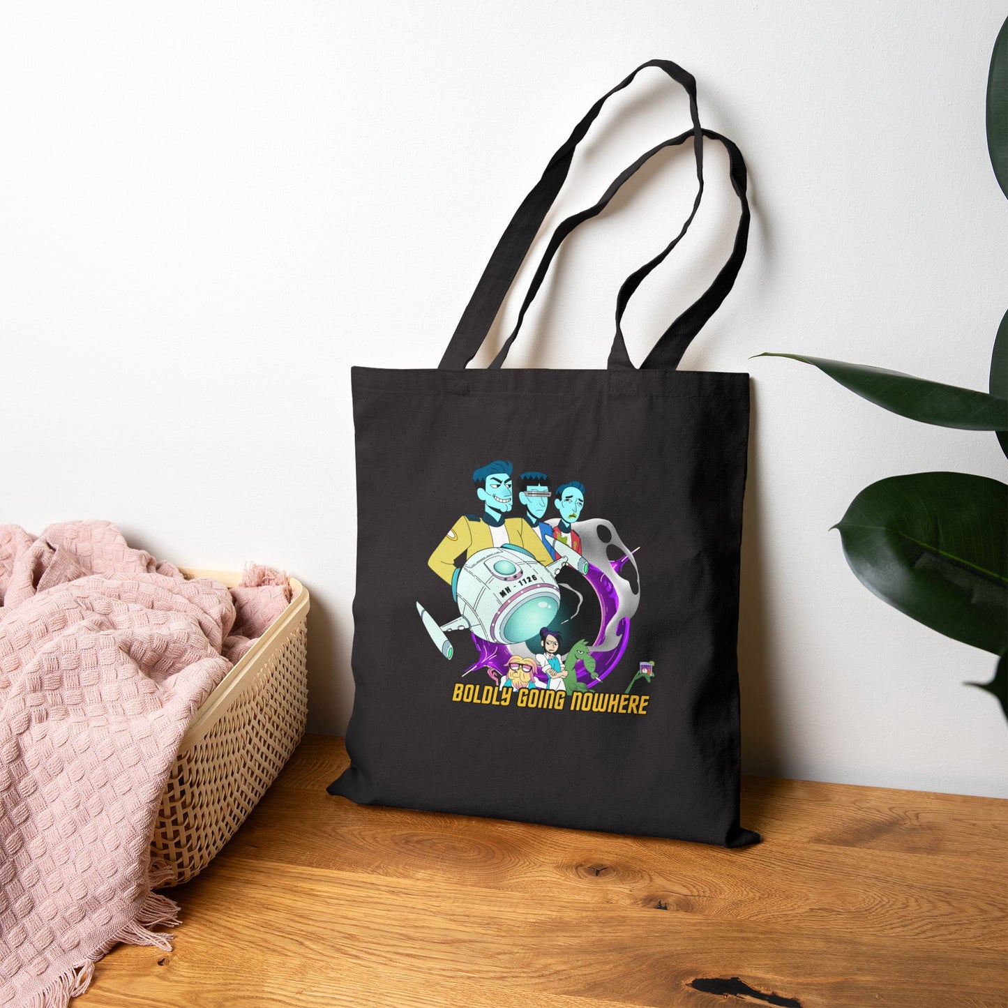 Sunny Side Down - Boldly Going Nowhere - Tote Bag