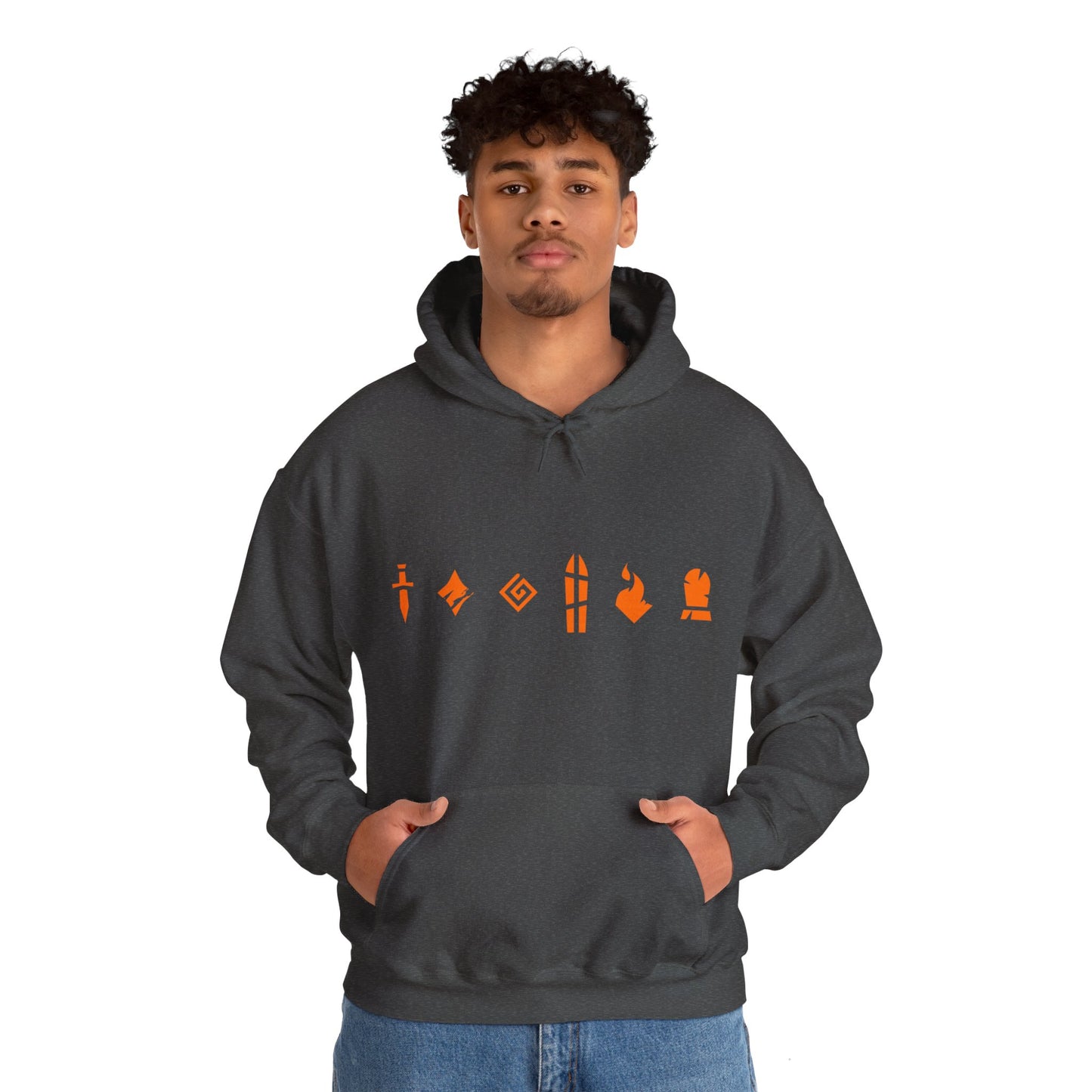 House on the Outlands - "Runes" - Hooded Sweatshirt