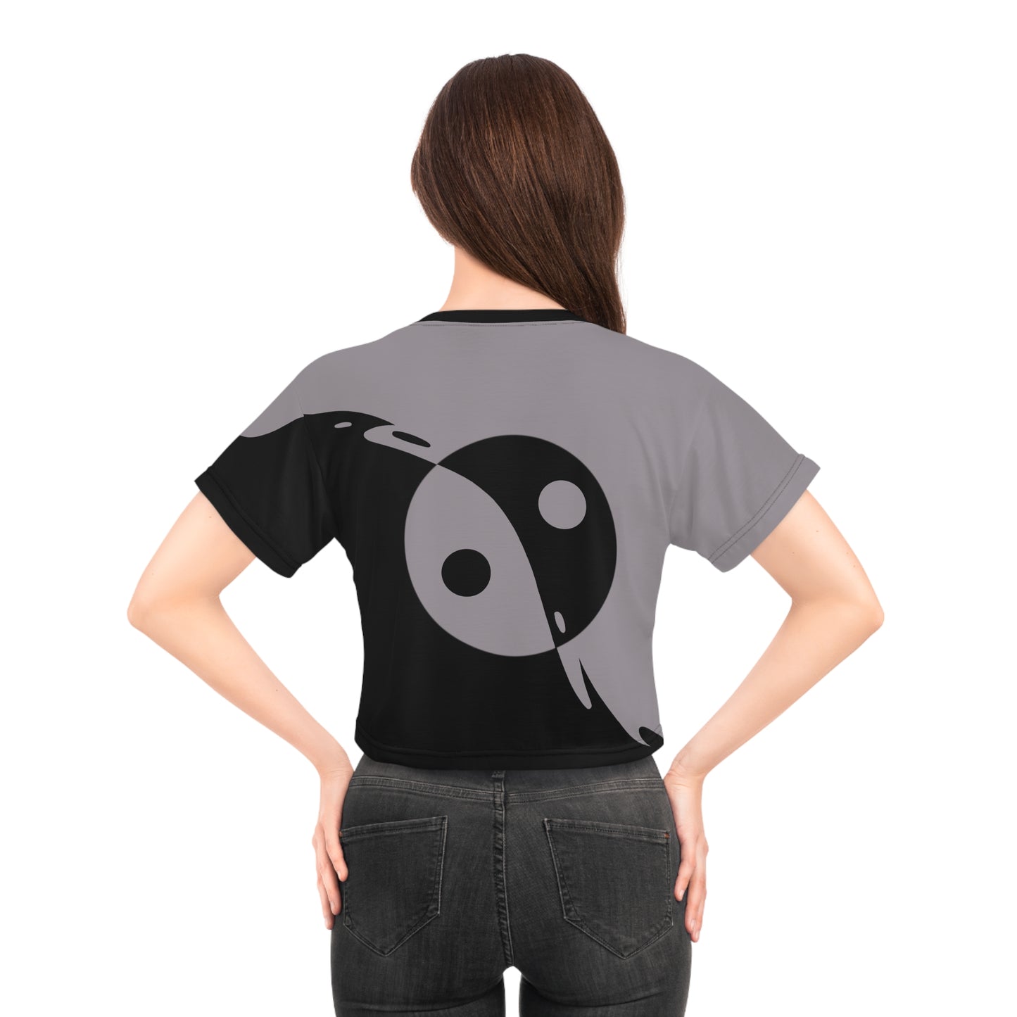 Yinyang Crop Tee