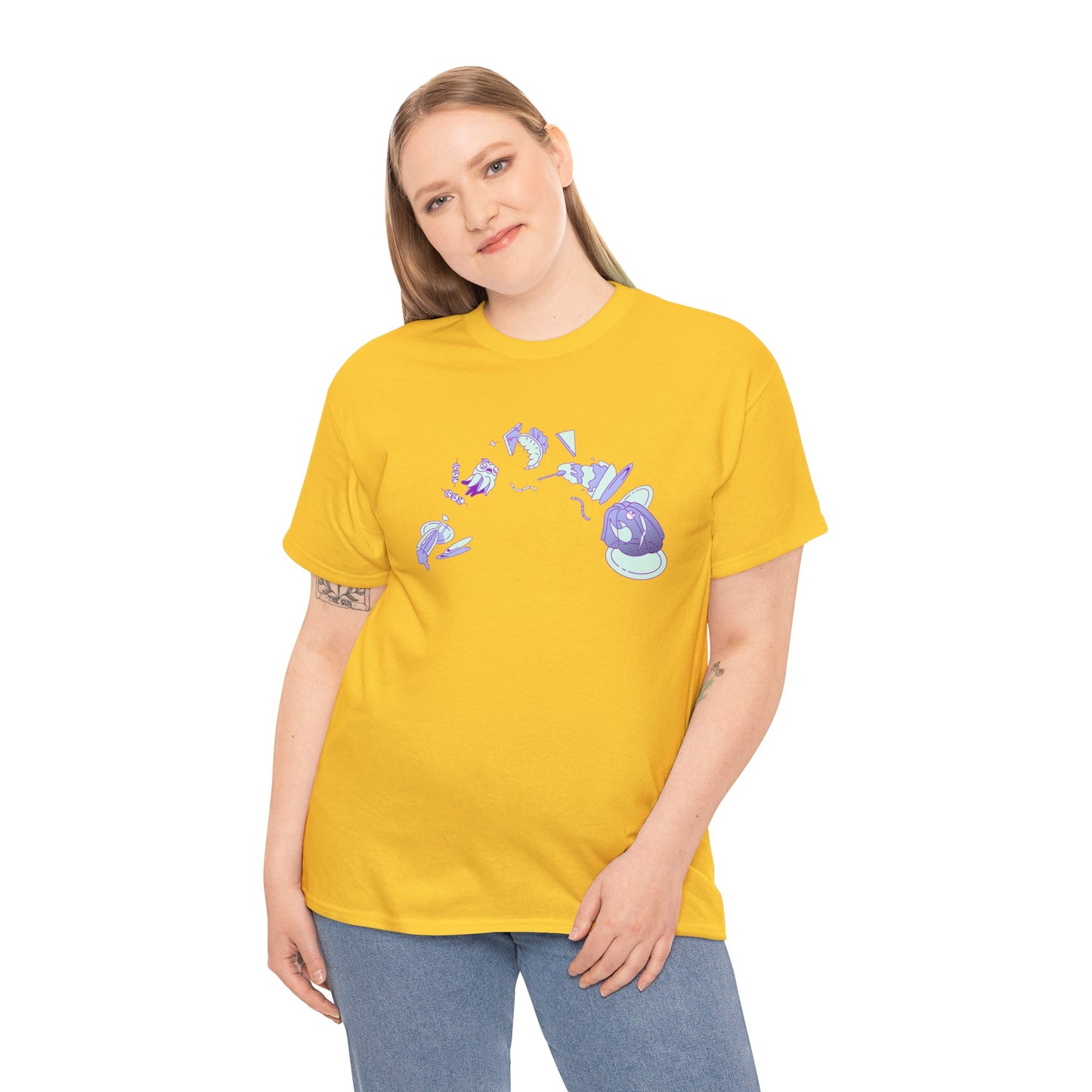 Sunny Side Down Food In The Air T Shirt - Just Food