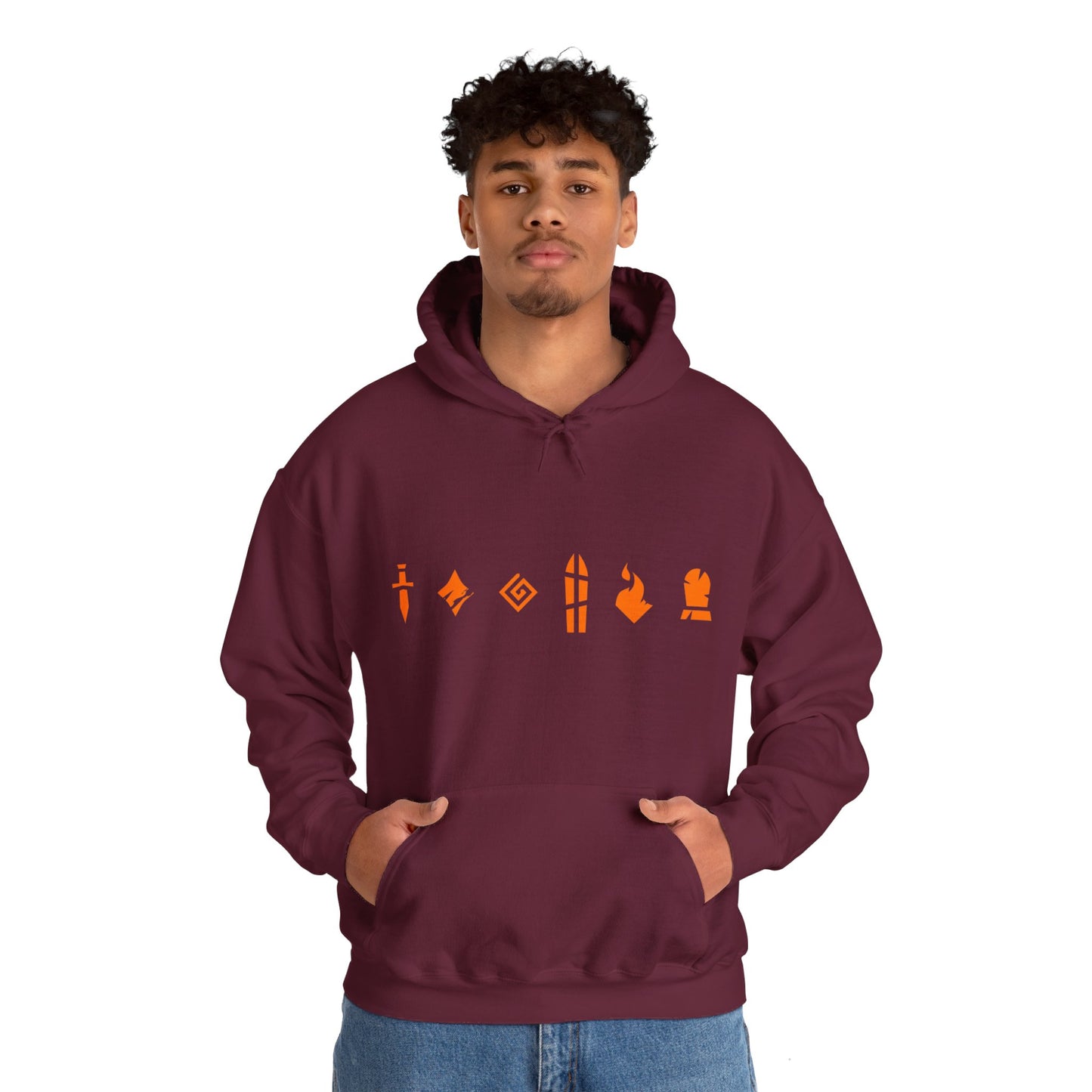 House on the Outlands - "Runes" - Hooded Sweatshirt