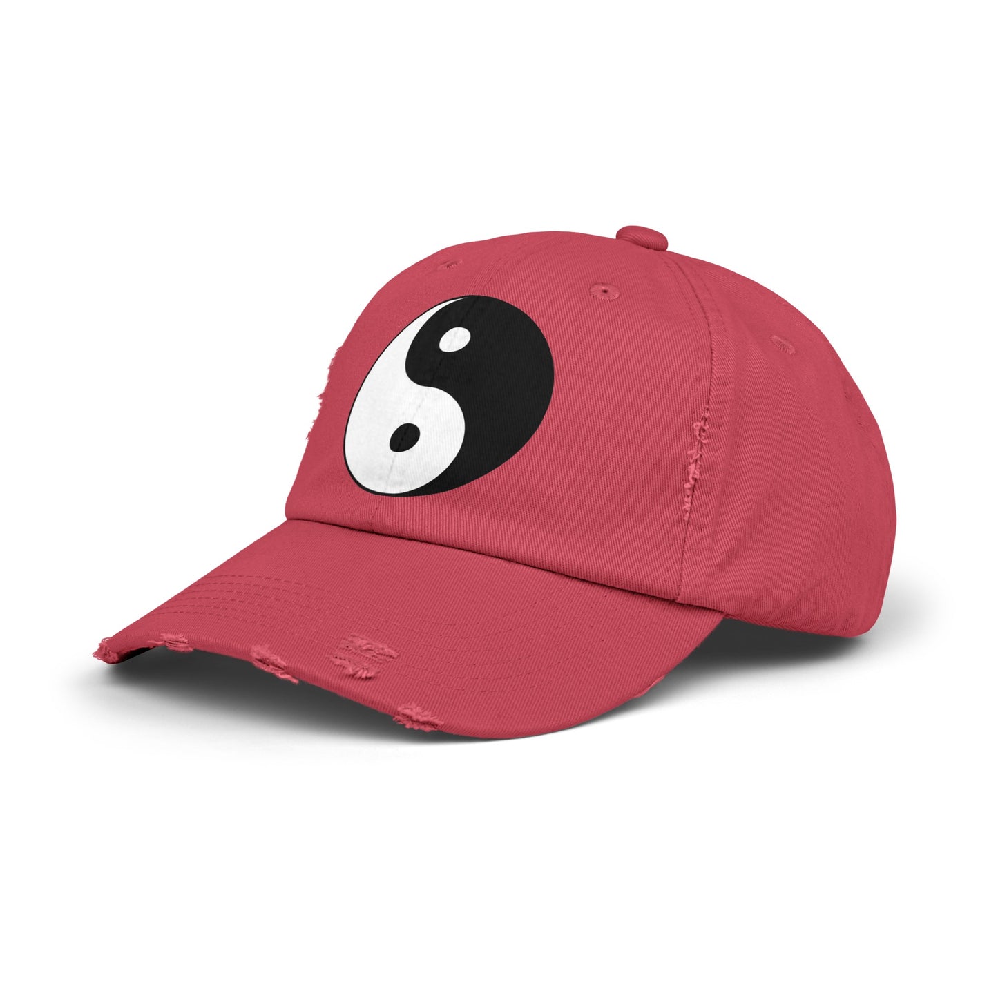 Yinyang Distressed Cap