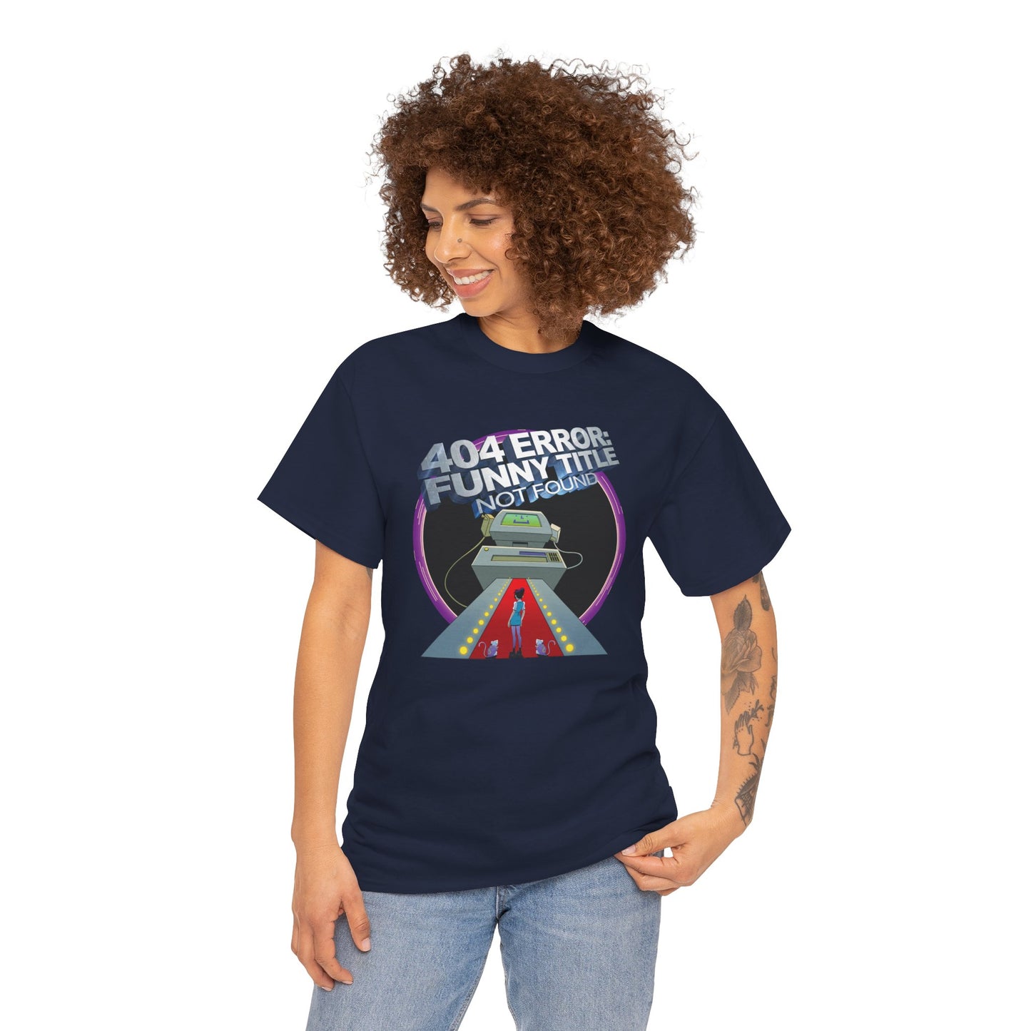 Sunny Side Down - 404 Error: Funny Title Not Found T Shirt