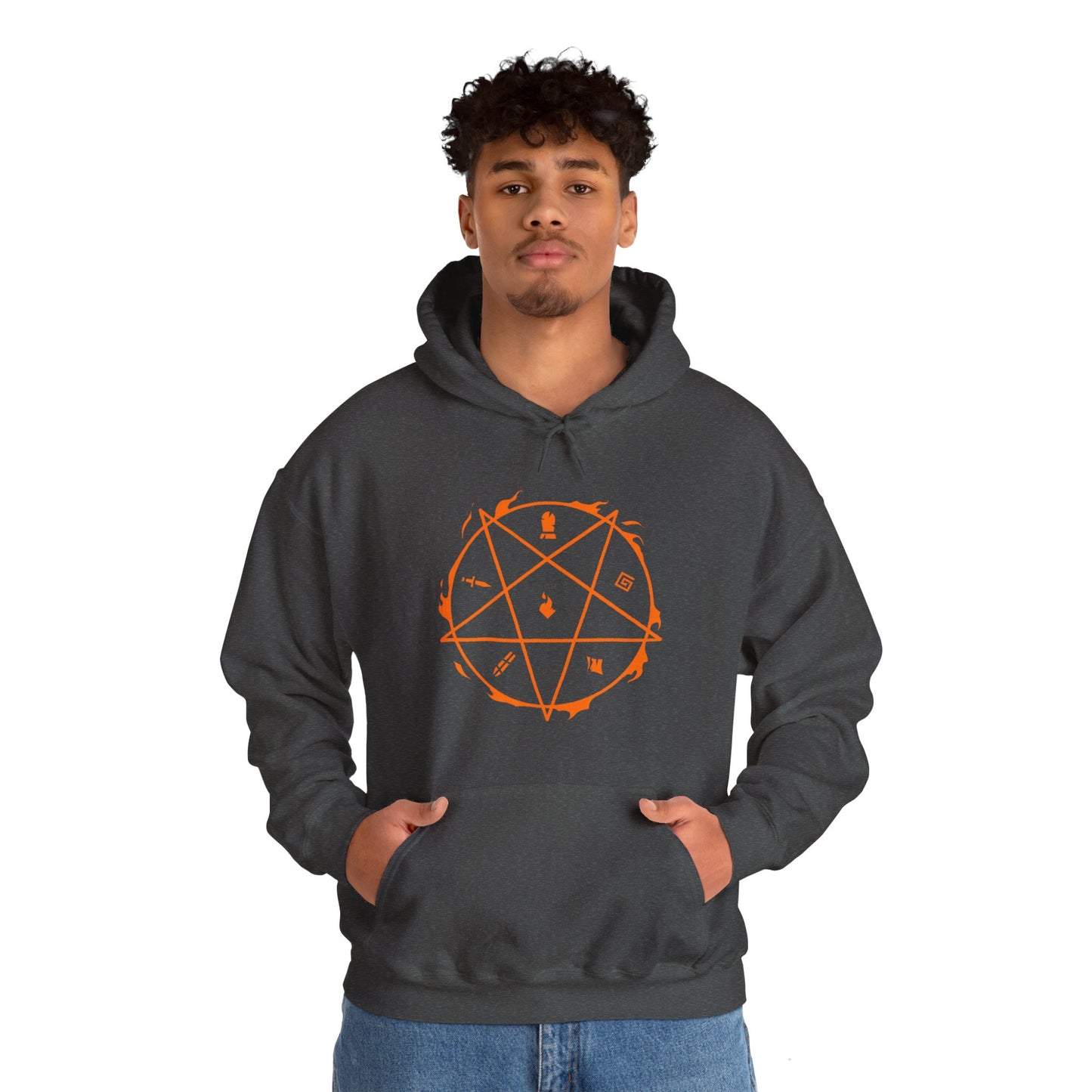 House on the Outlands - "Pentagram" - Hooded Sweatshirt