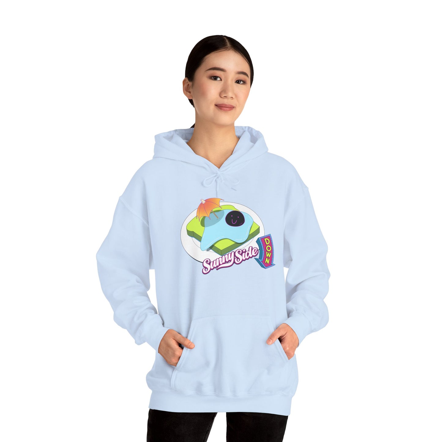 Sunny Side Down Egg Dish Graphic Hoodie