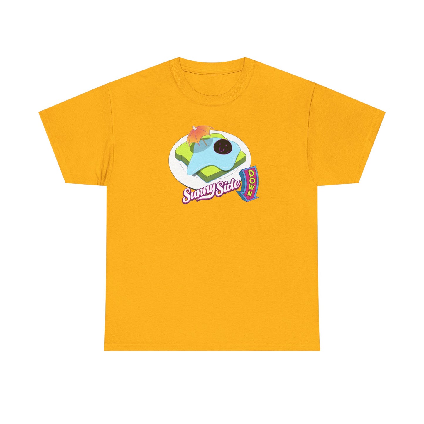 Sunny Side Down Egg Dish with Title T Shirt