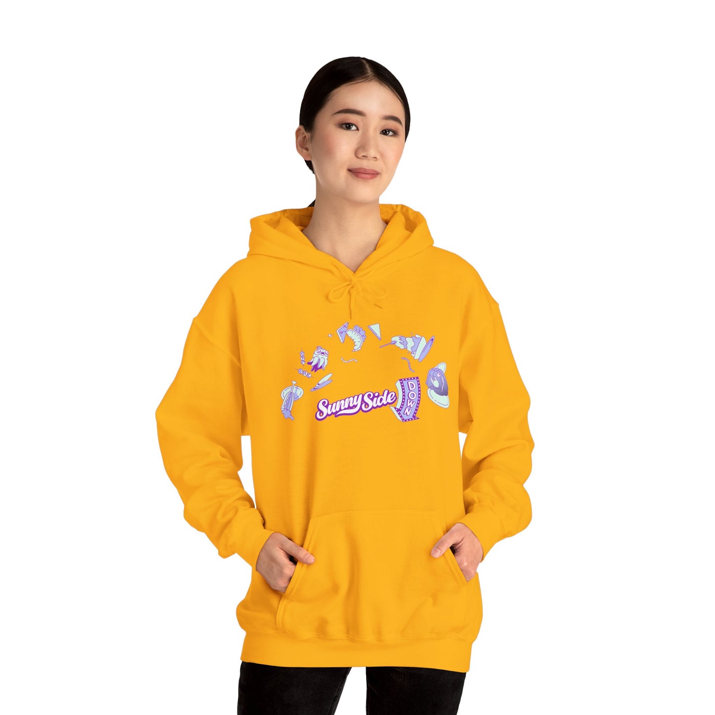 Sunny Side Down Food In The Air Hoodie