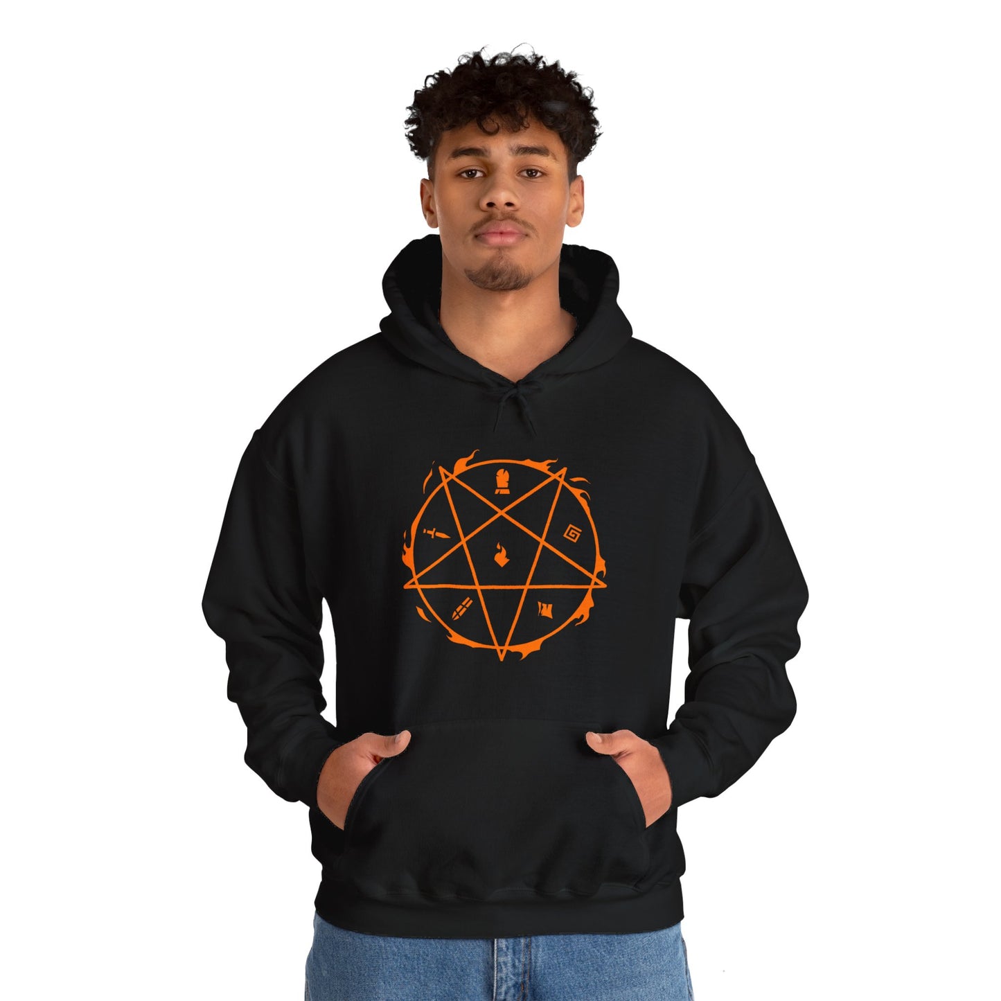 House on the Outlands - "Pentagram" - Hooded Sweatshirt