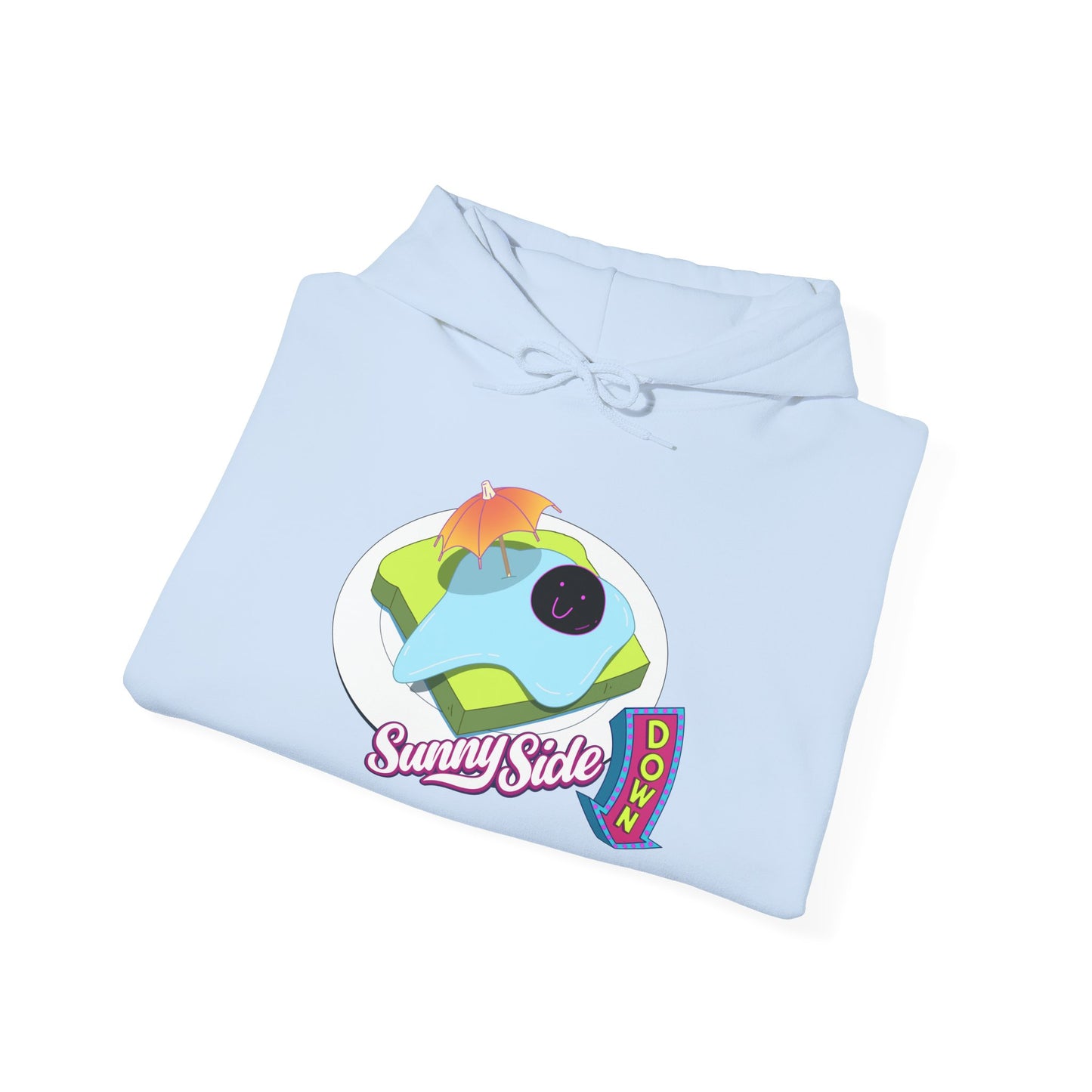 Sunny Side Down Egg Dish Graphic Hoodie