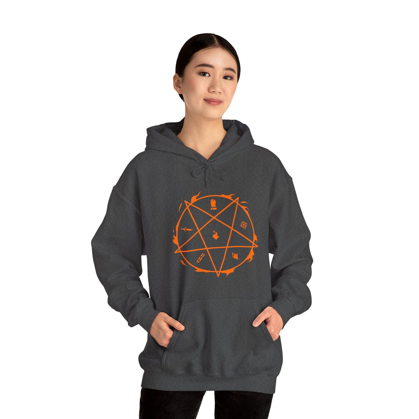 House on the Outlands - "Pentagram" - Hooded Sweatshirt