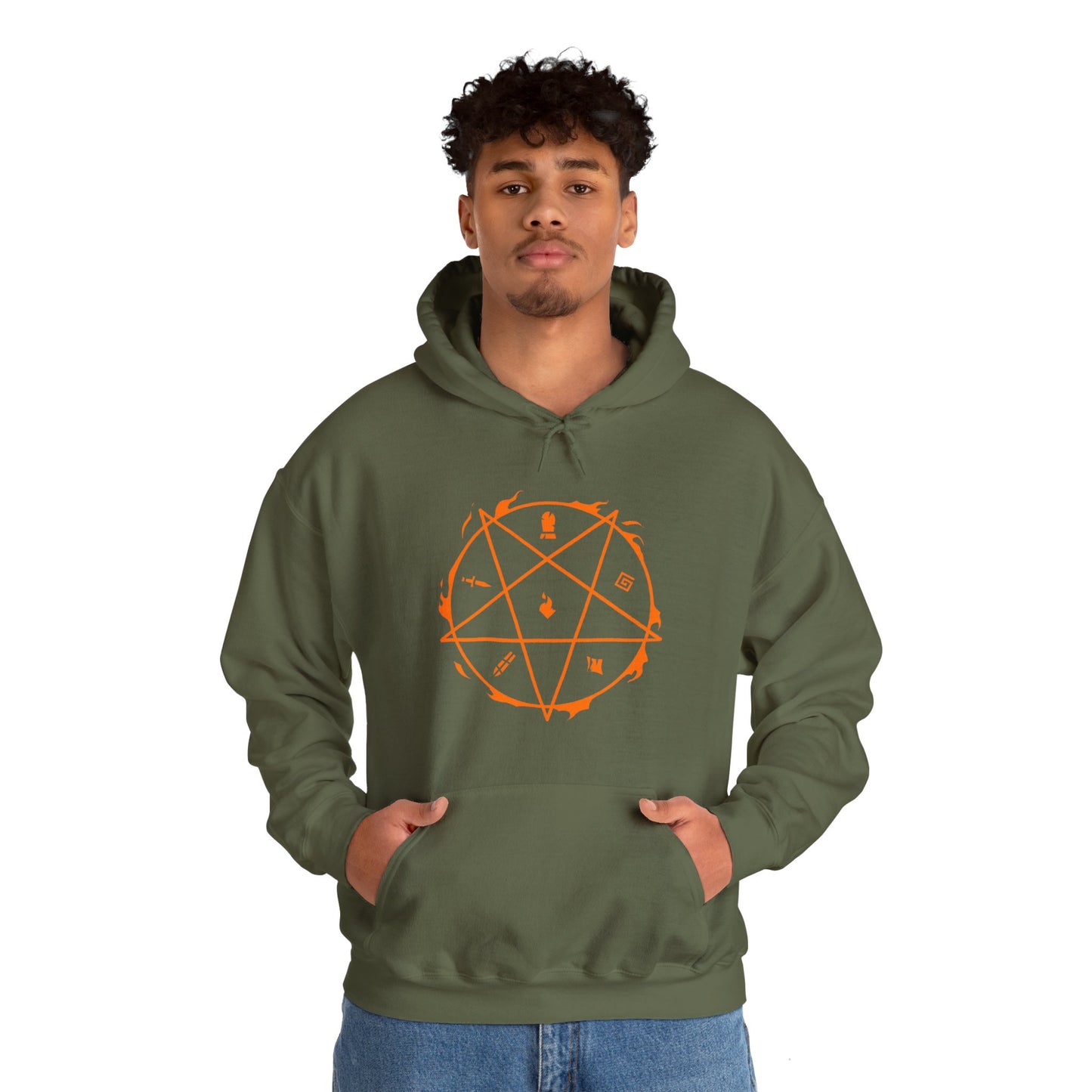 House on the Outlands - "Pentagram" - Hooded Sweatshirt