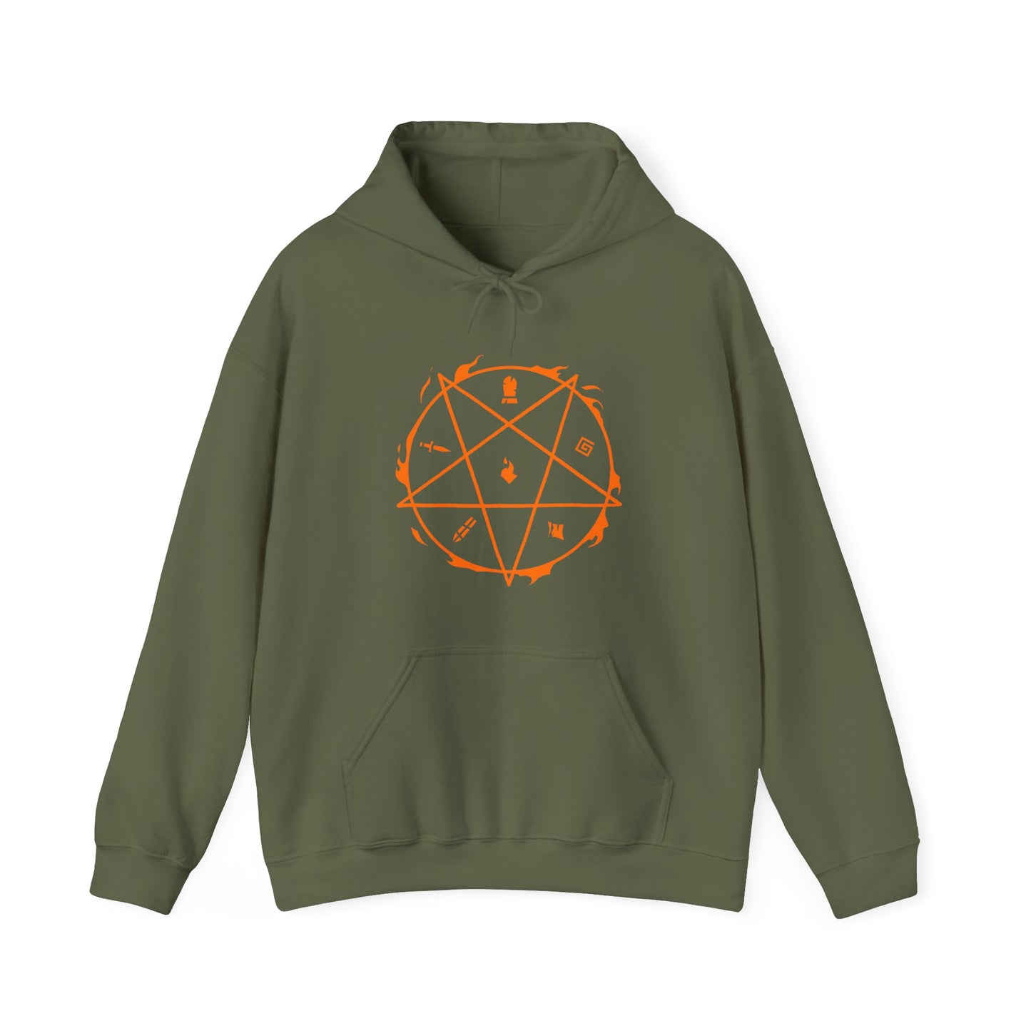 House on the Outlands - "Pentagram" - Hooded Sweatshirt