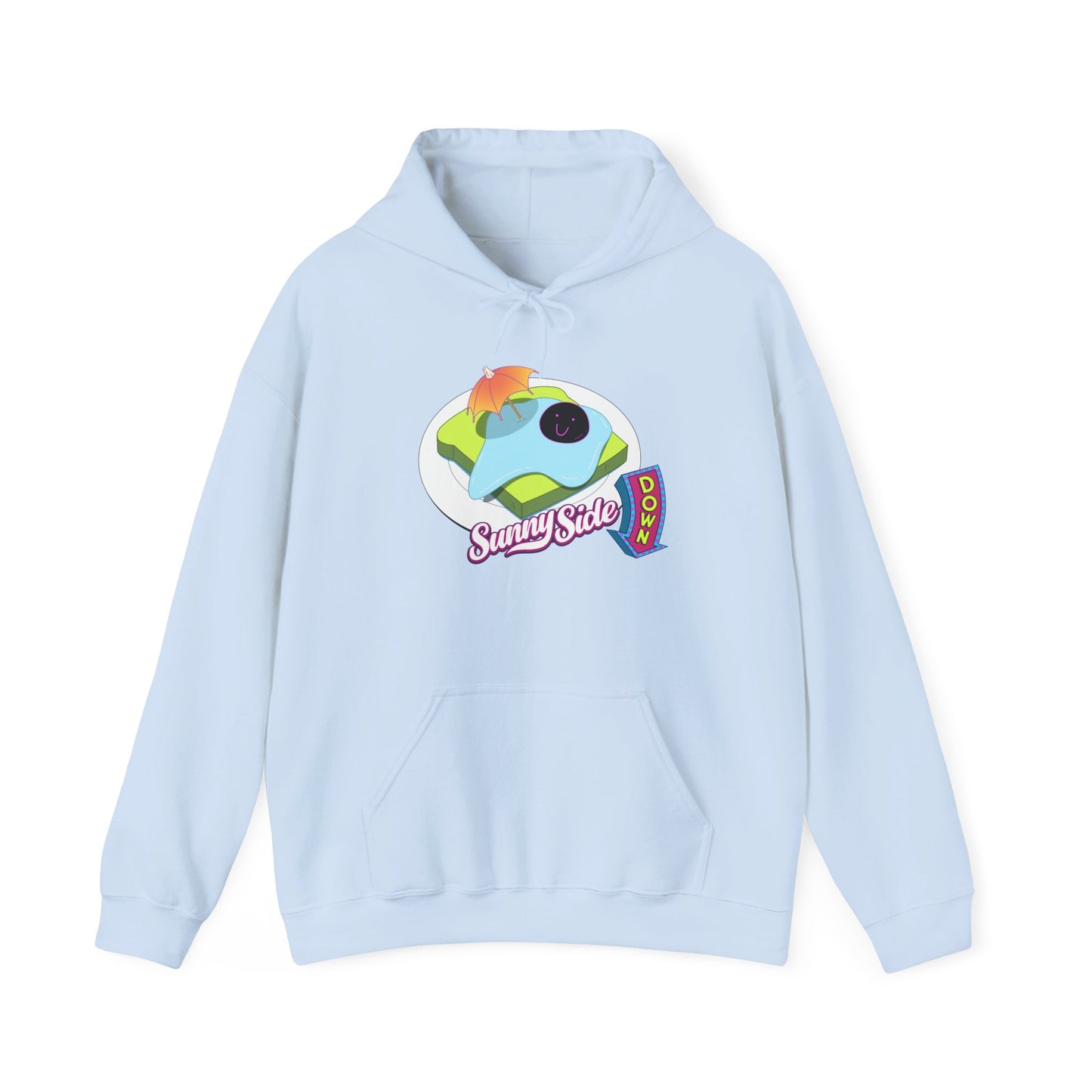 Sunny Side Down Egg Dish Graphic Hoodie