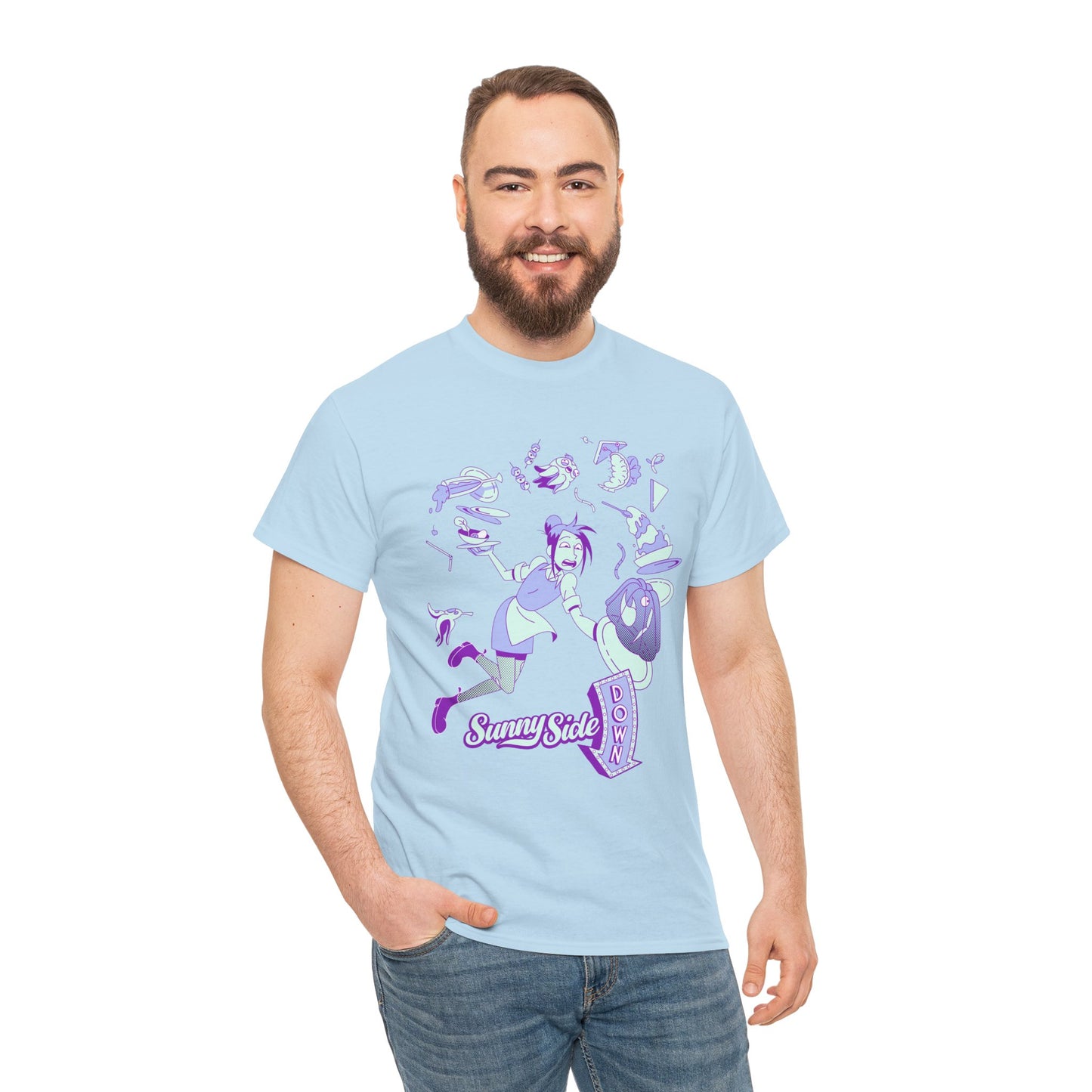 Sunny Side Down Nat Character T shirt