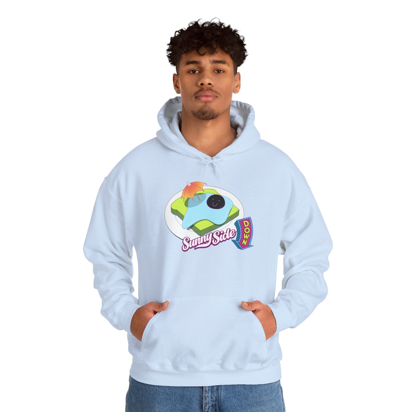 Sunny Side Down Egg Dish Graphic Hoodie