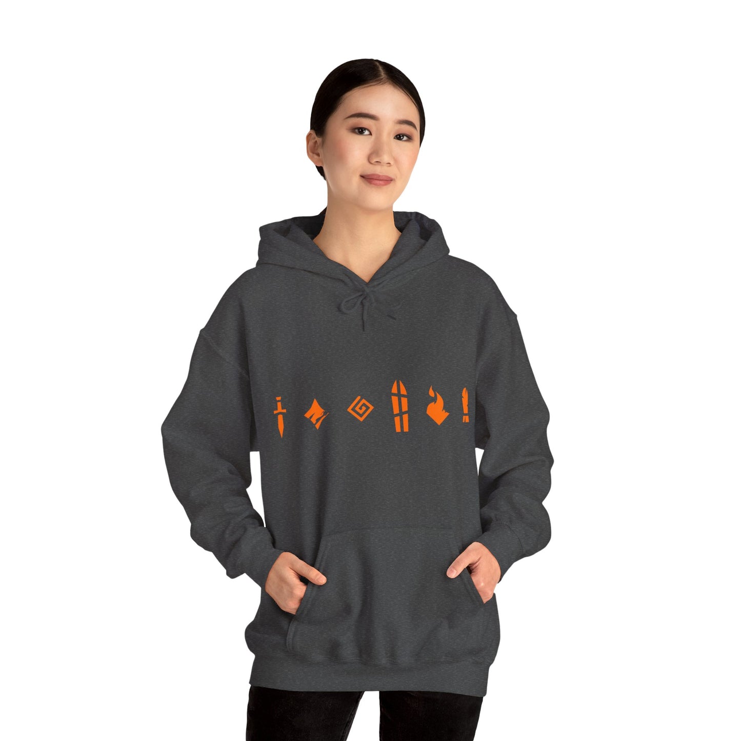 House on the Outlands - "Runes" - Hooded Sweatshirt