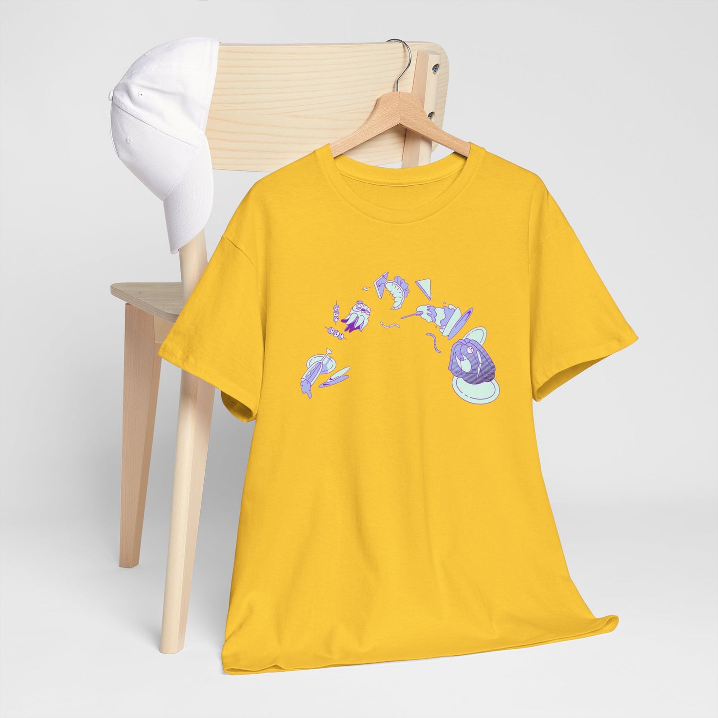 Sunny Side Down Food In The Air T Shirt - Just Food