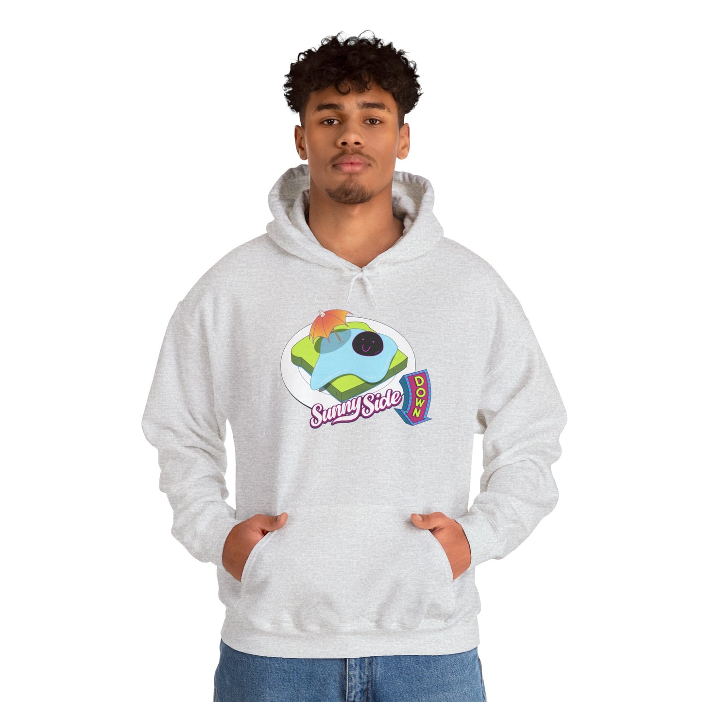 Sunny Side Down Egg Dish Graphic Hoodie
