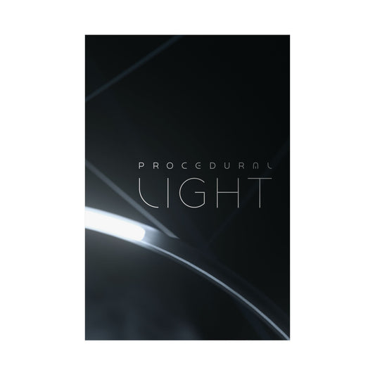 Procedural Light Poster