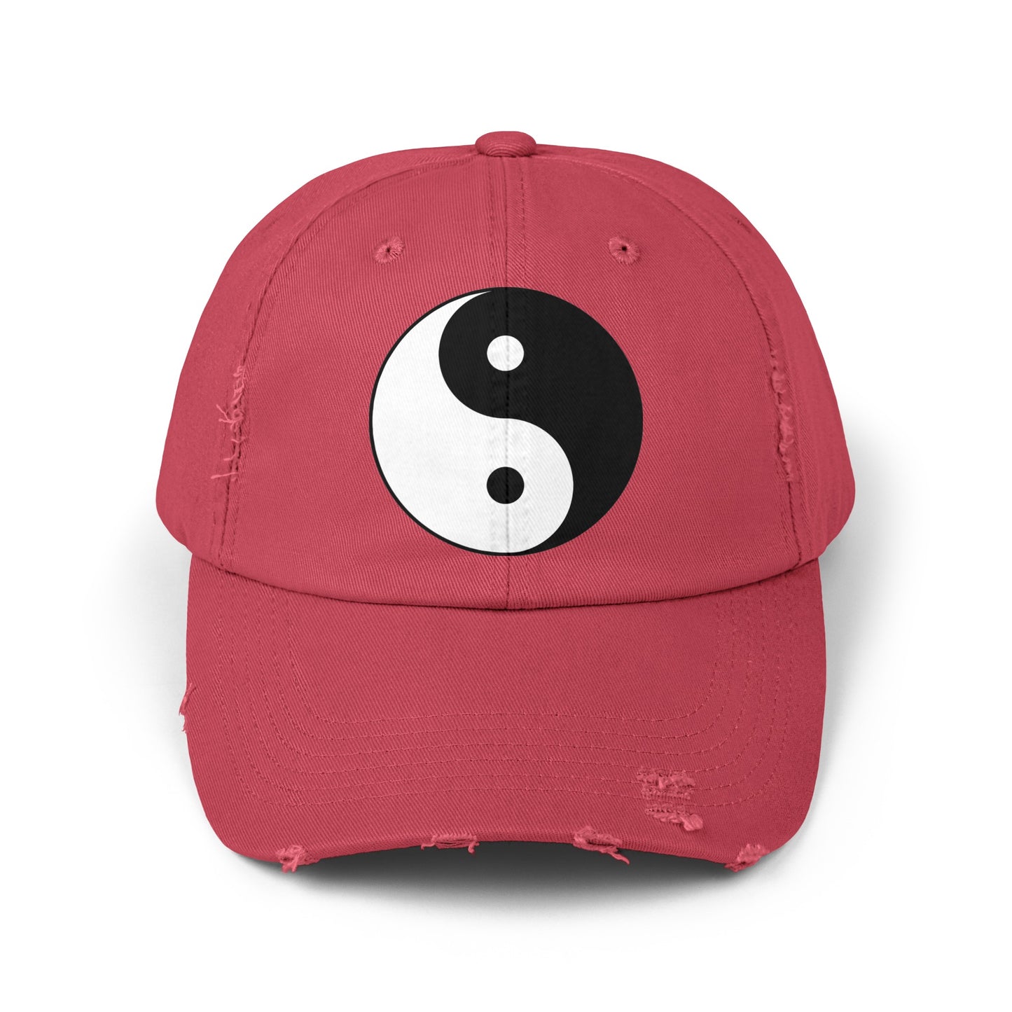 Yinyang Distressed Cap