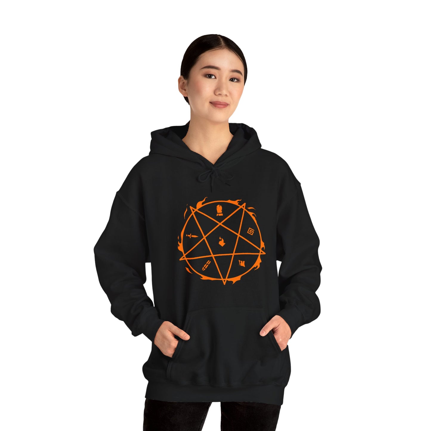 House on the Outlands - "Pentagram" - Hooded Sweatshirt