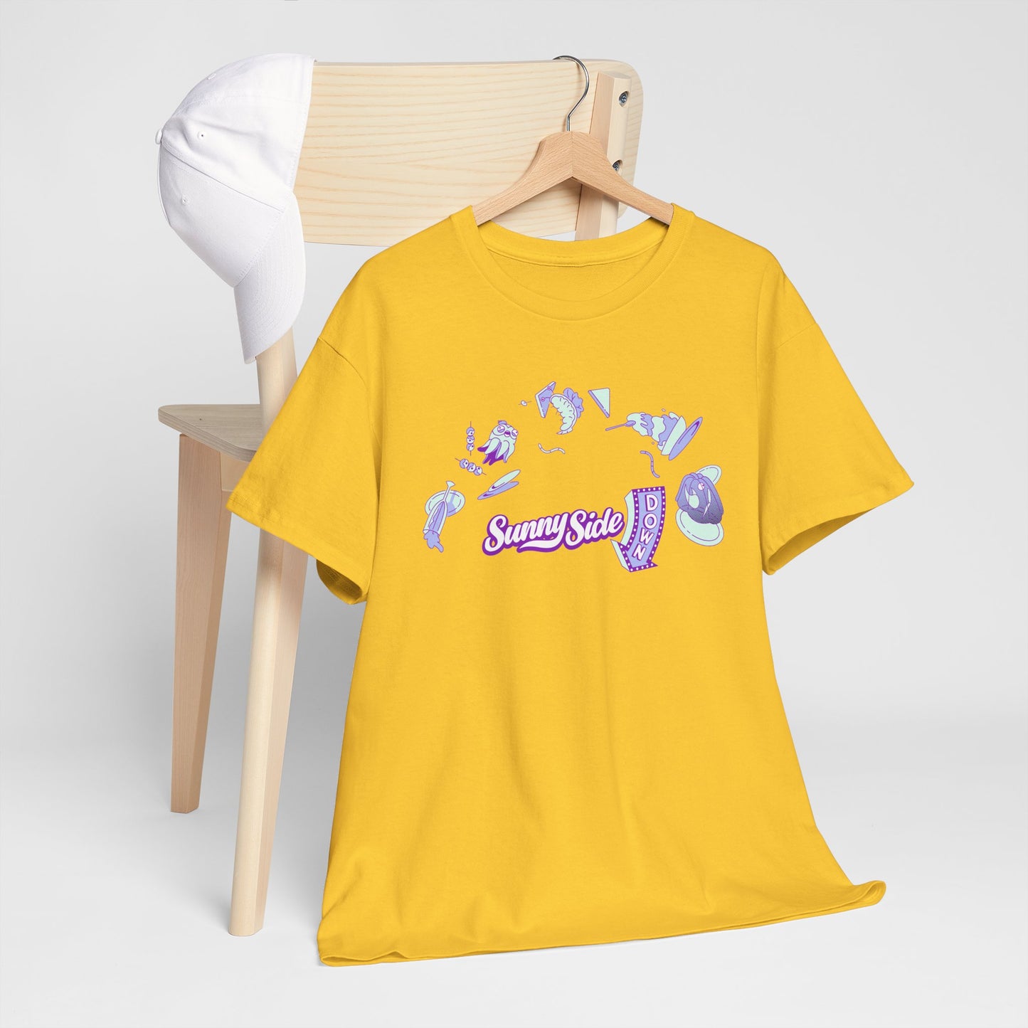 Sunny Side Down Food In The Air T shirt