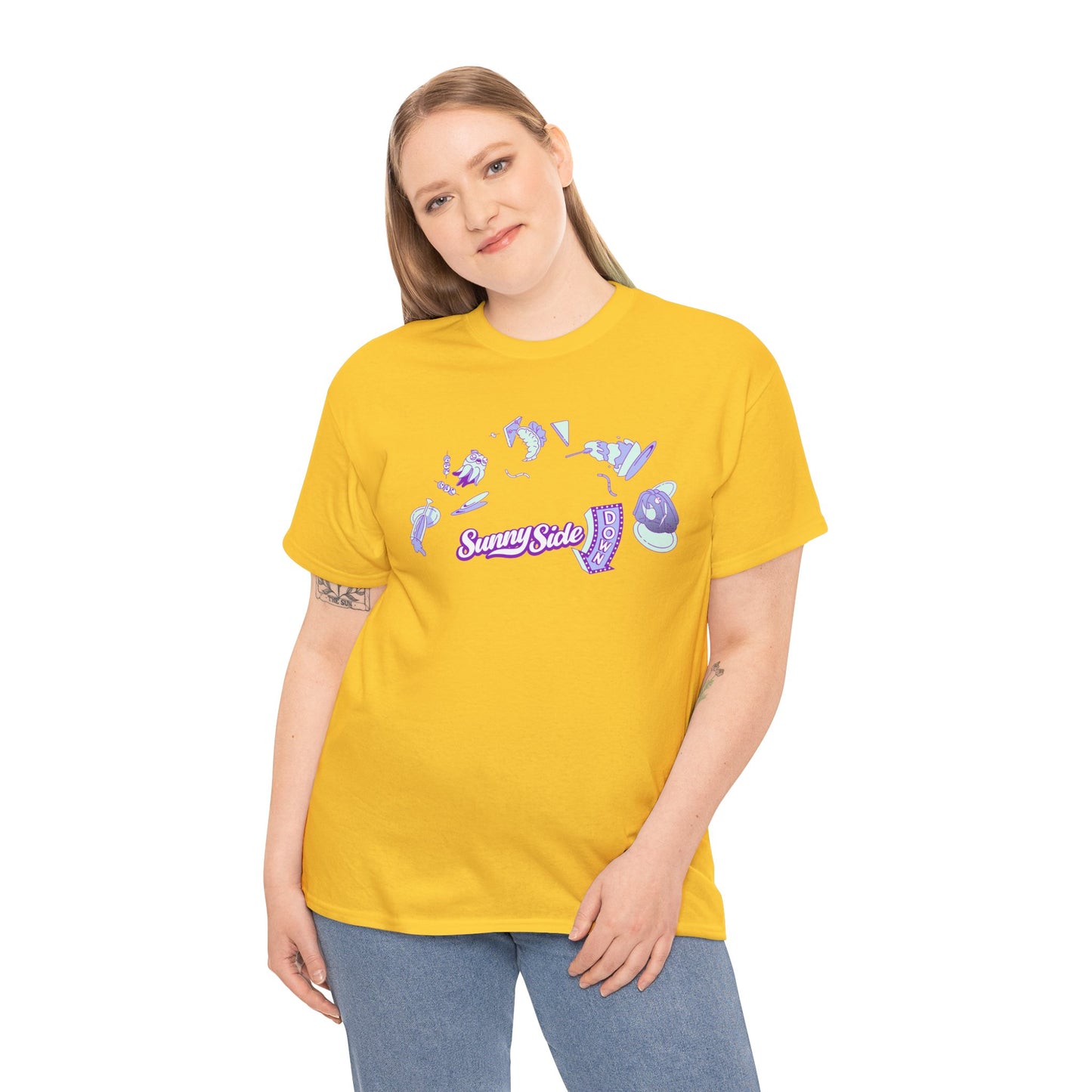 Sunny Side Down Food In The Air T shirt