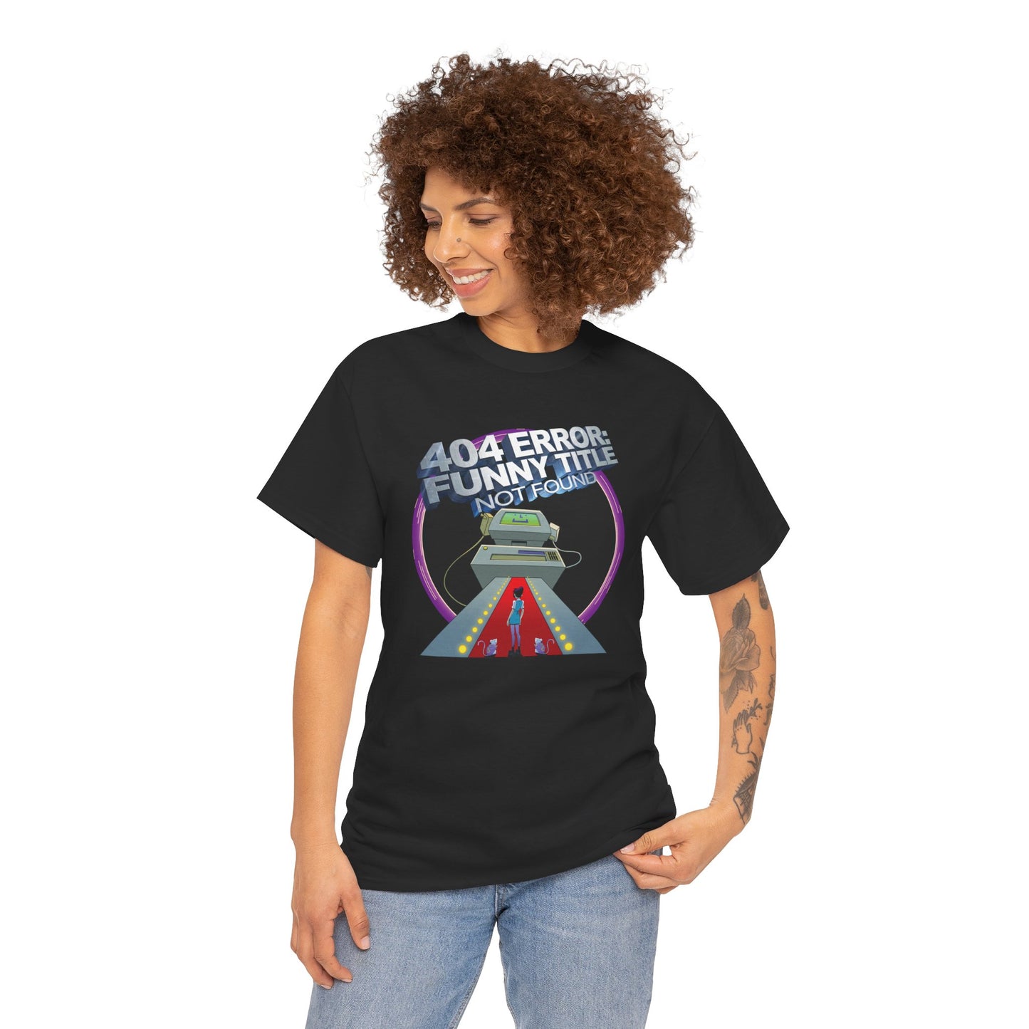 Sunny Side Down - 404 Error: Funny Title Not Found T Shirt