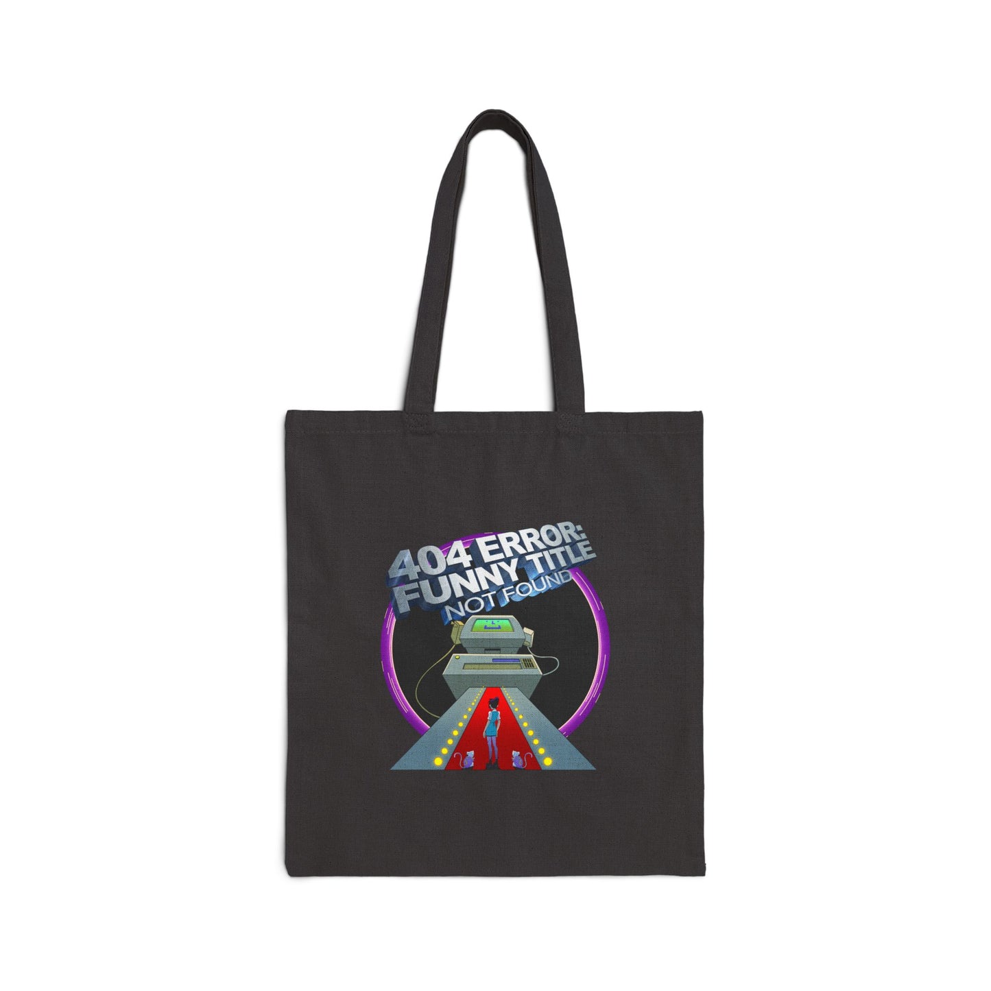 Sunny Side Down - 404 Error: Funny Title Not Found - Tote Bag